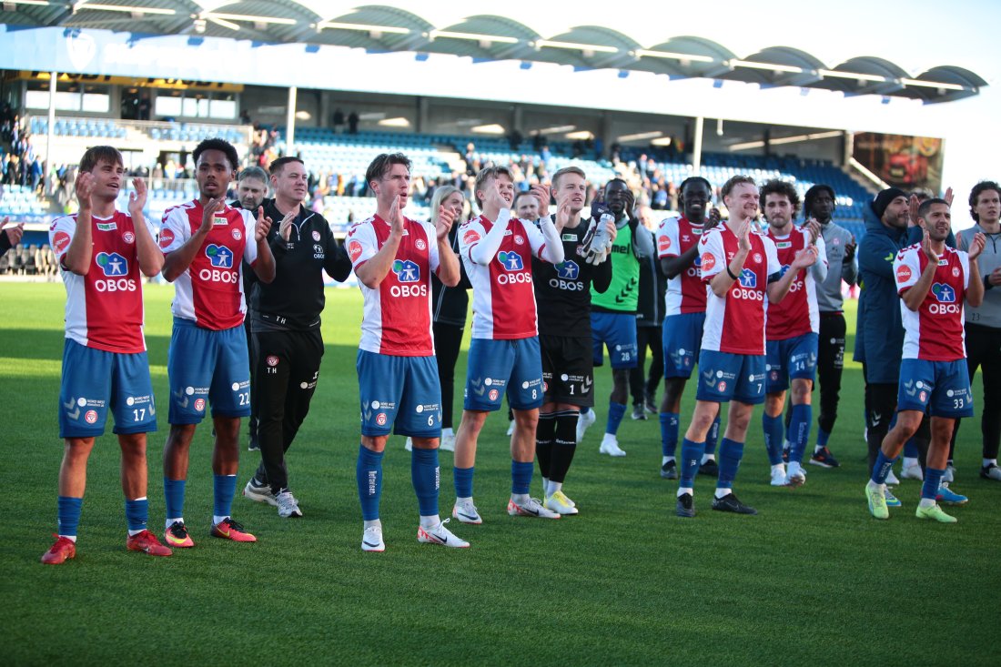 <em>Tidenes første eliteserieseier kom mot nettopp Sarpsborg 08. Foto: Christoffer Andersen / NTB</em>